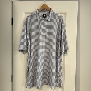 FootJoy Men's Striped Golf Polo Size XXL